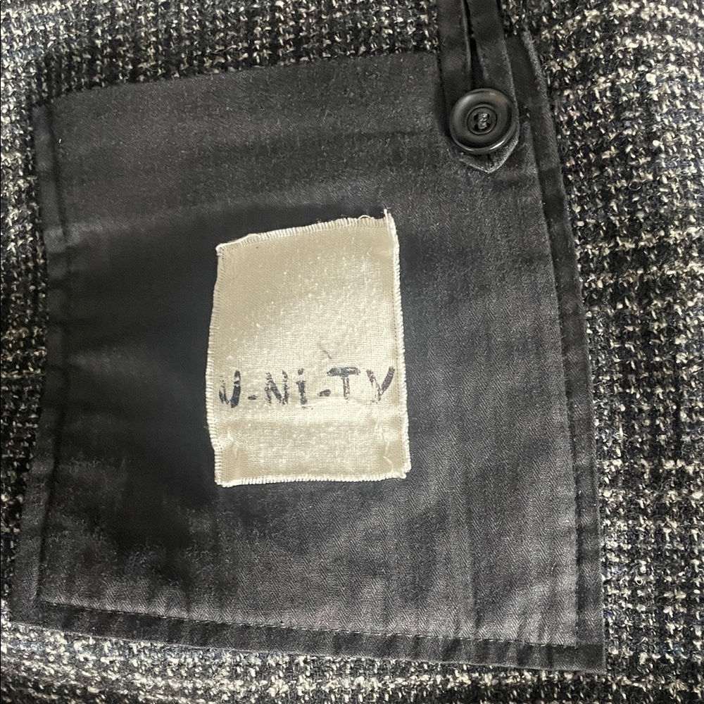 Unique Casual wool sport coat. 43R - Picture 5 of 8